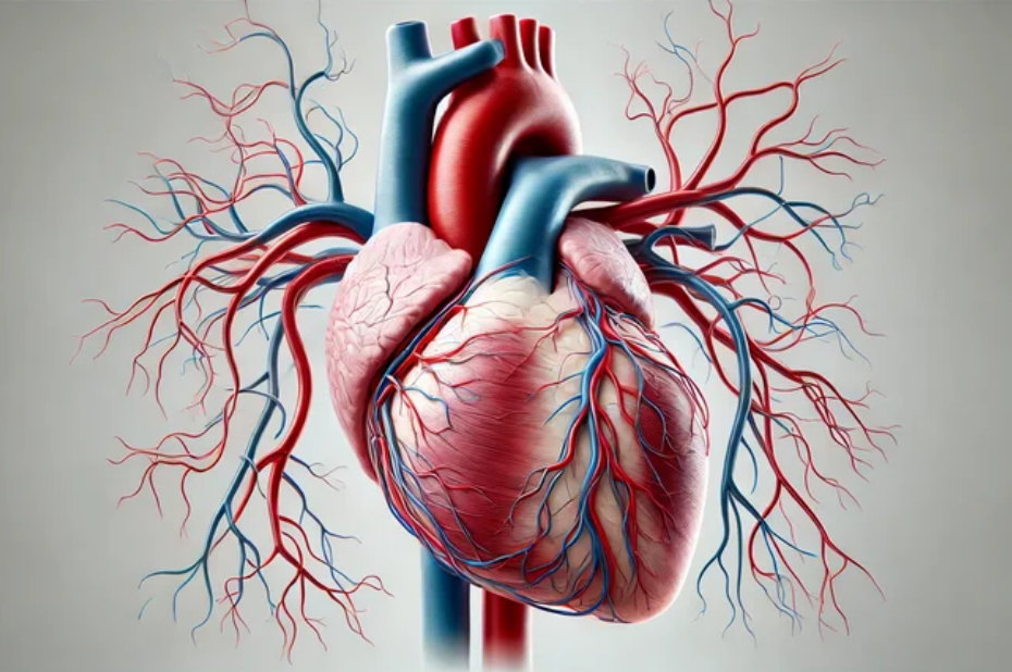 Healthy-looking 45+ couple with subtle scientific overlay